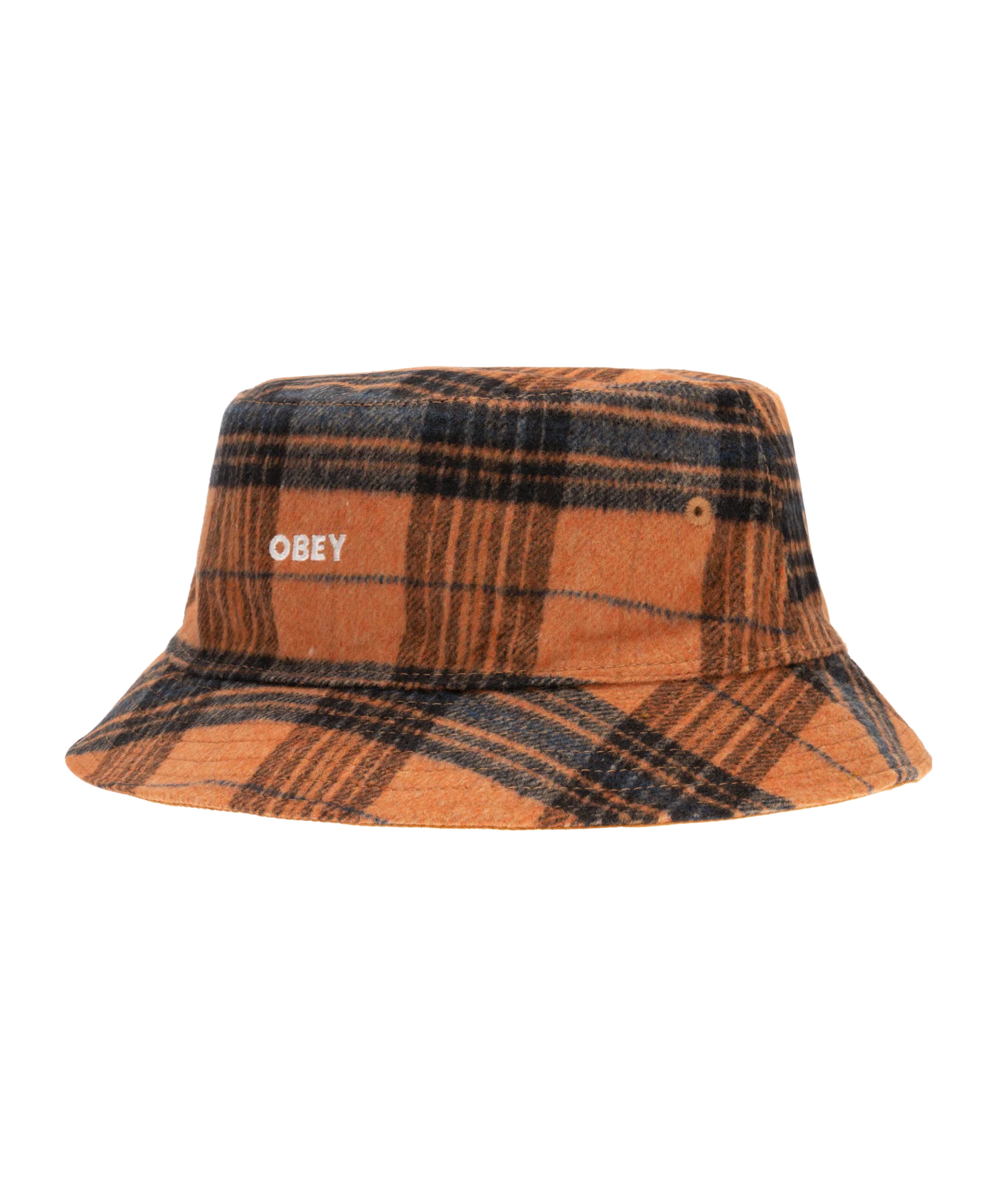 Obey Reversible Bucket Hat Orange
