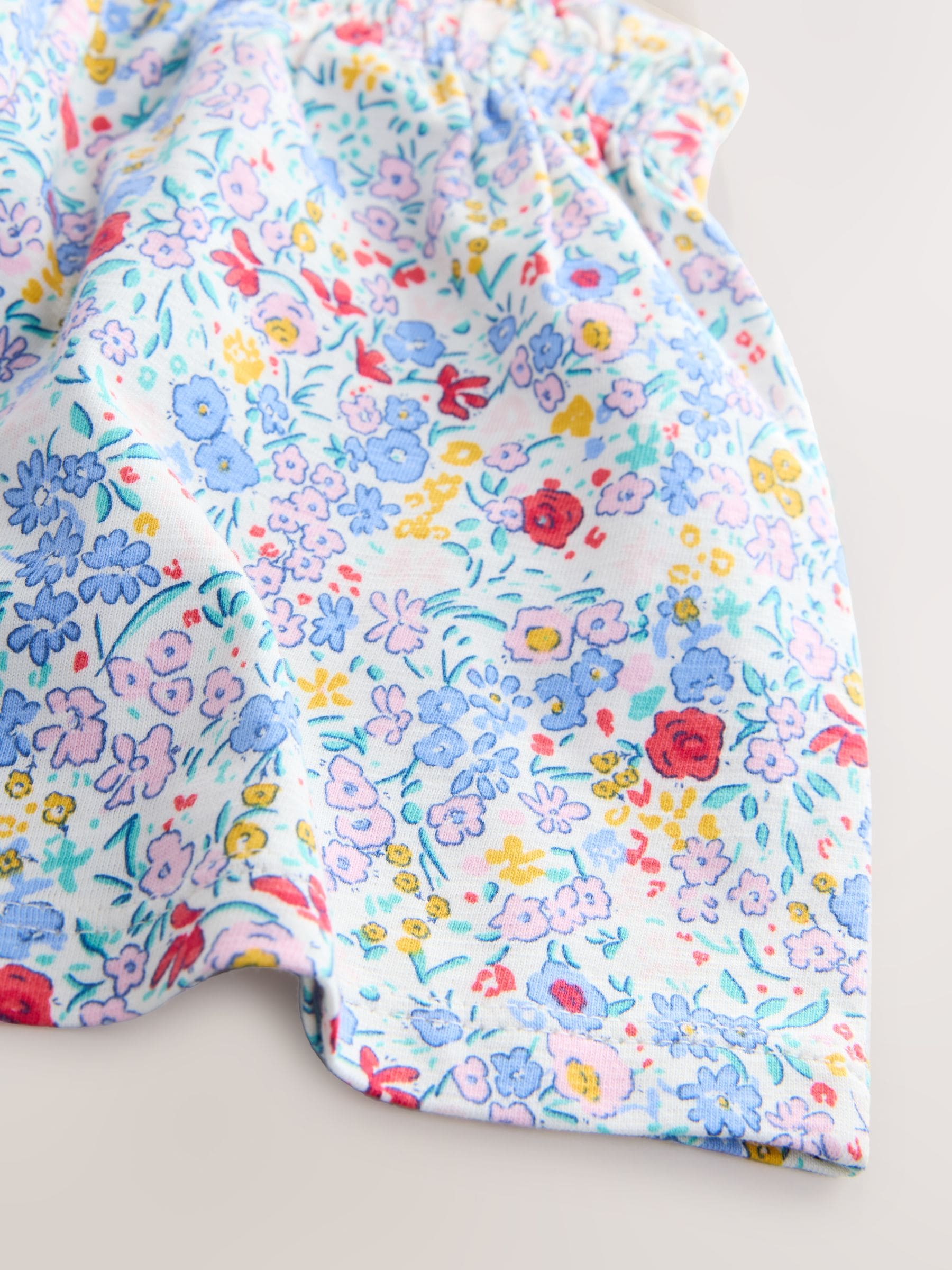 Roze met konijnen - Set van 4 shorts (3 mnd-7 jr)