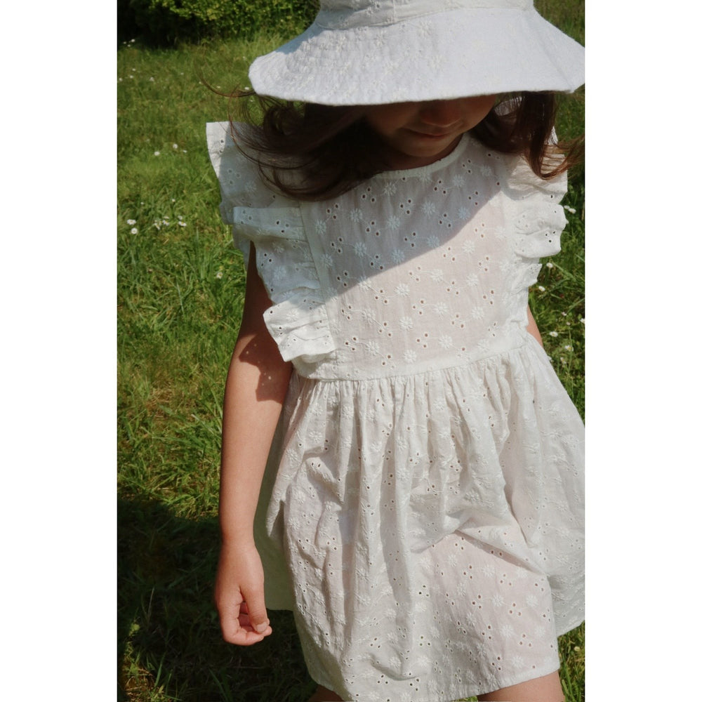 Køb Konges Sløjd Optic White Lacey Kjole