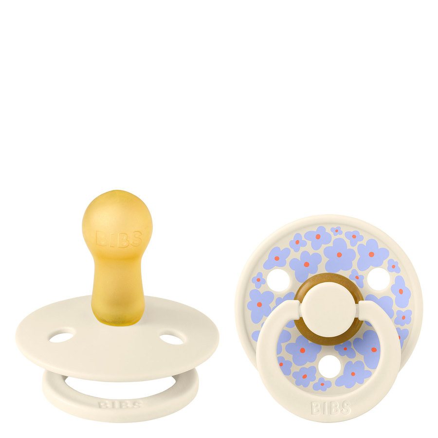 BIBS Pacifier Colour Latex Studio Collection Jasmine Ivory Mix Size 2