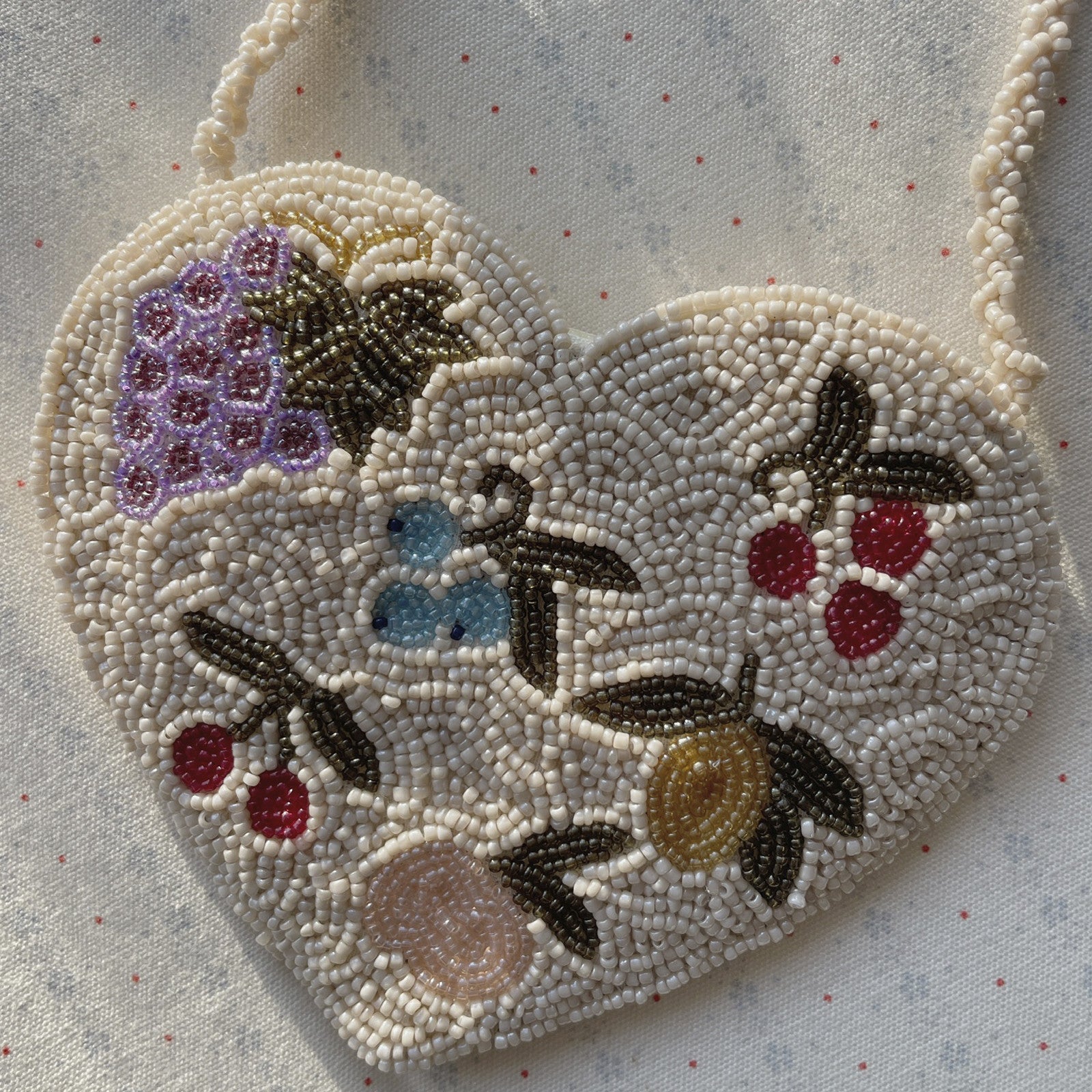 Handtasche Beaded Vitamins