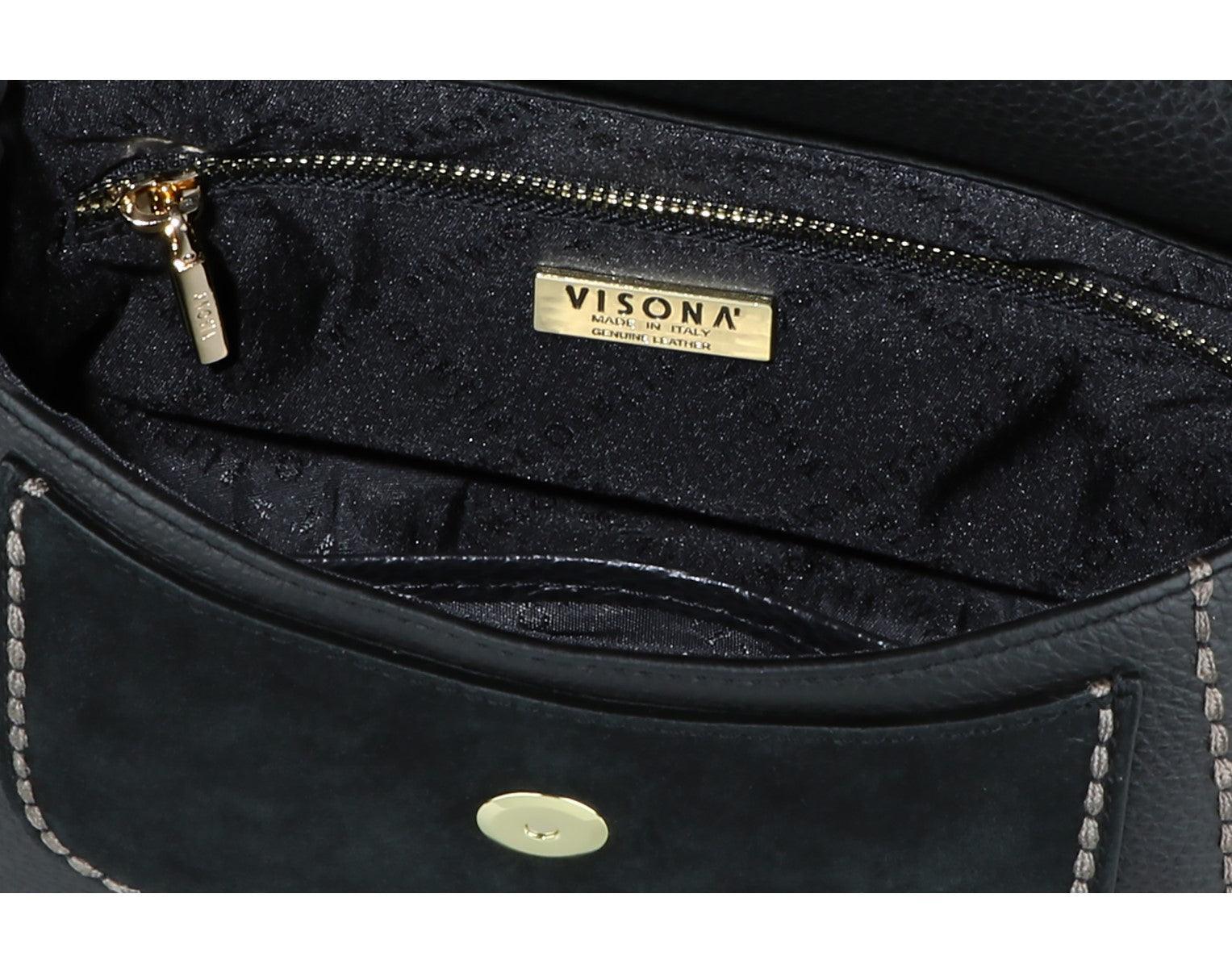 Plinio Visona | 22499 | Leren Schoudertas