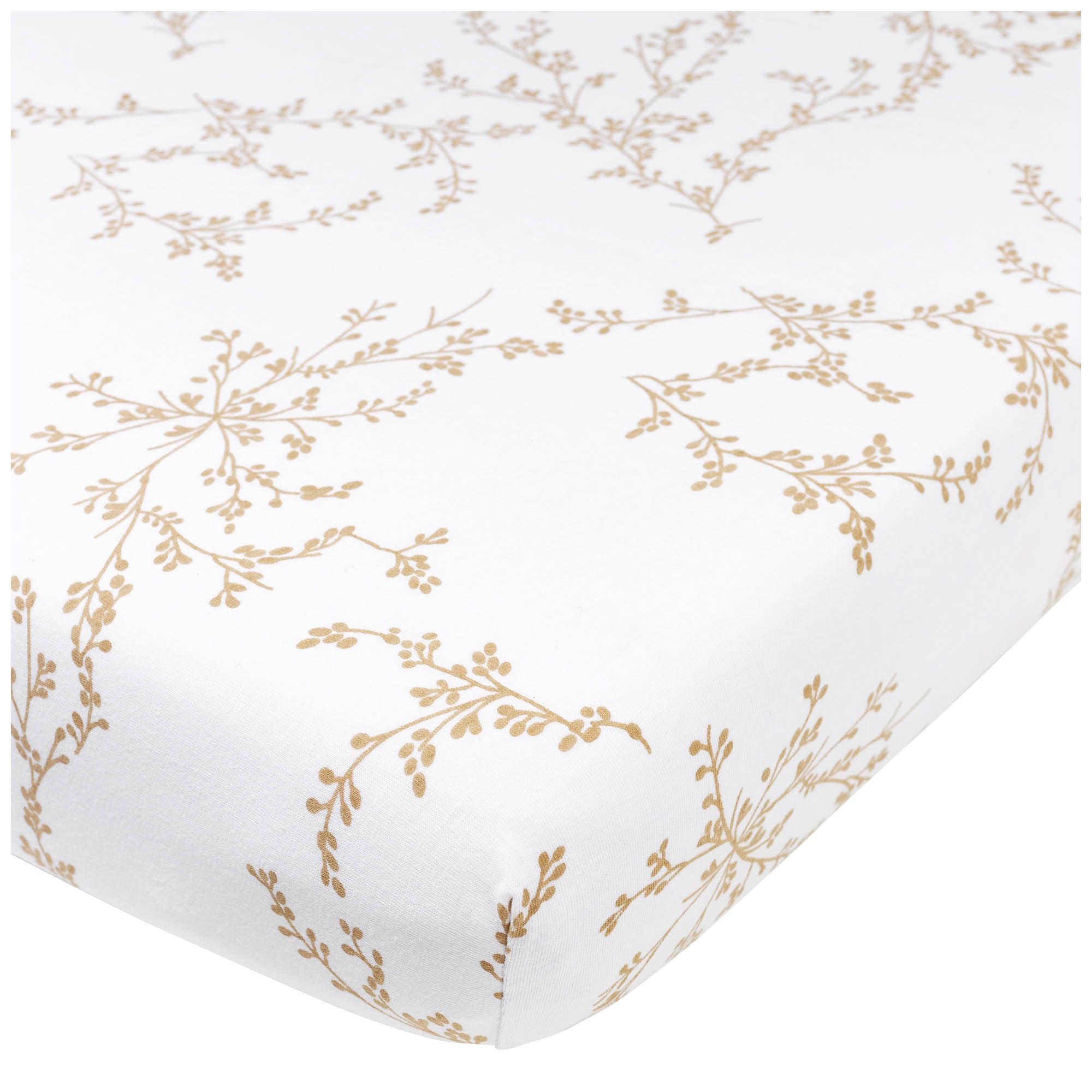 Meyco wieghoeslaken branches wit
