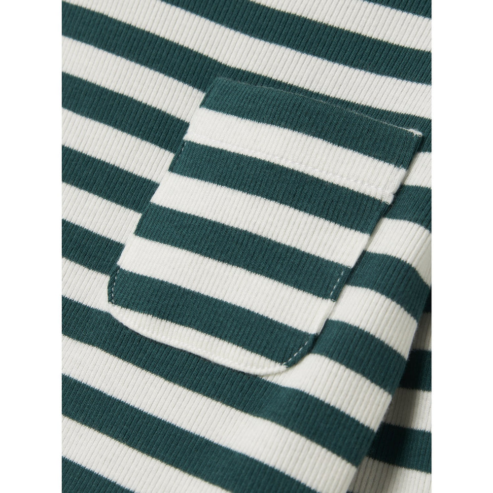 Køb Name It Forest Biome Cloud Dancer Dekab Slim Bluse