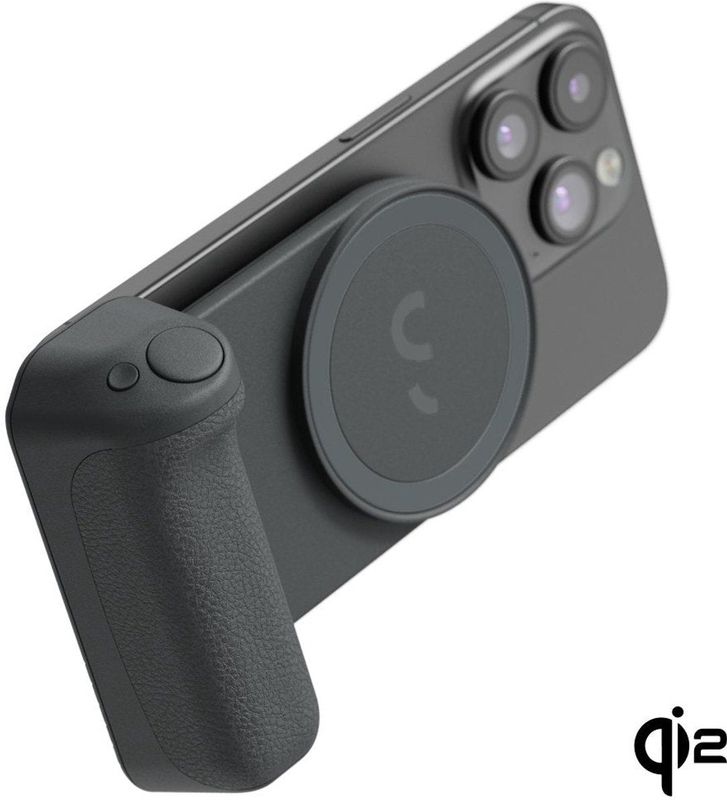 ShiftCam - SnapGrip Pro - Magnetische Smartphonecameragreep - Zwart - 5000 mAh