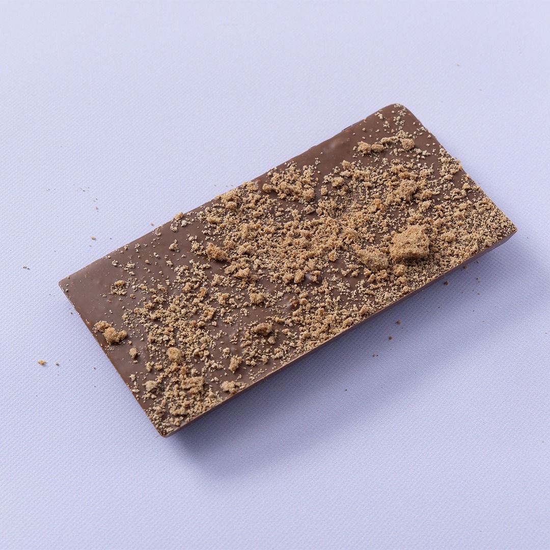 Chocoladereep speculaas crumble