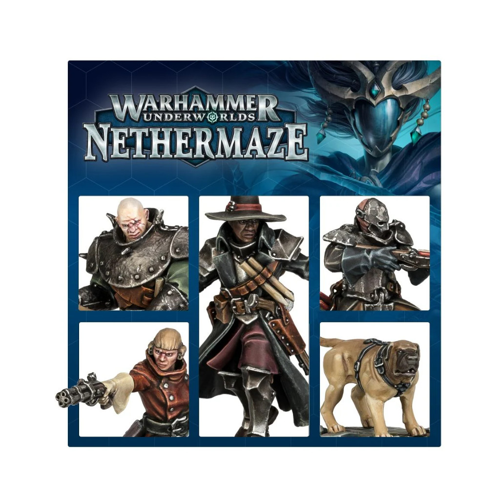 Warhammer Underworlds : Nethermaze - Chasseurs de Hexbane