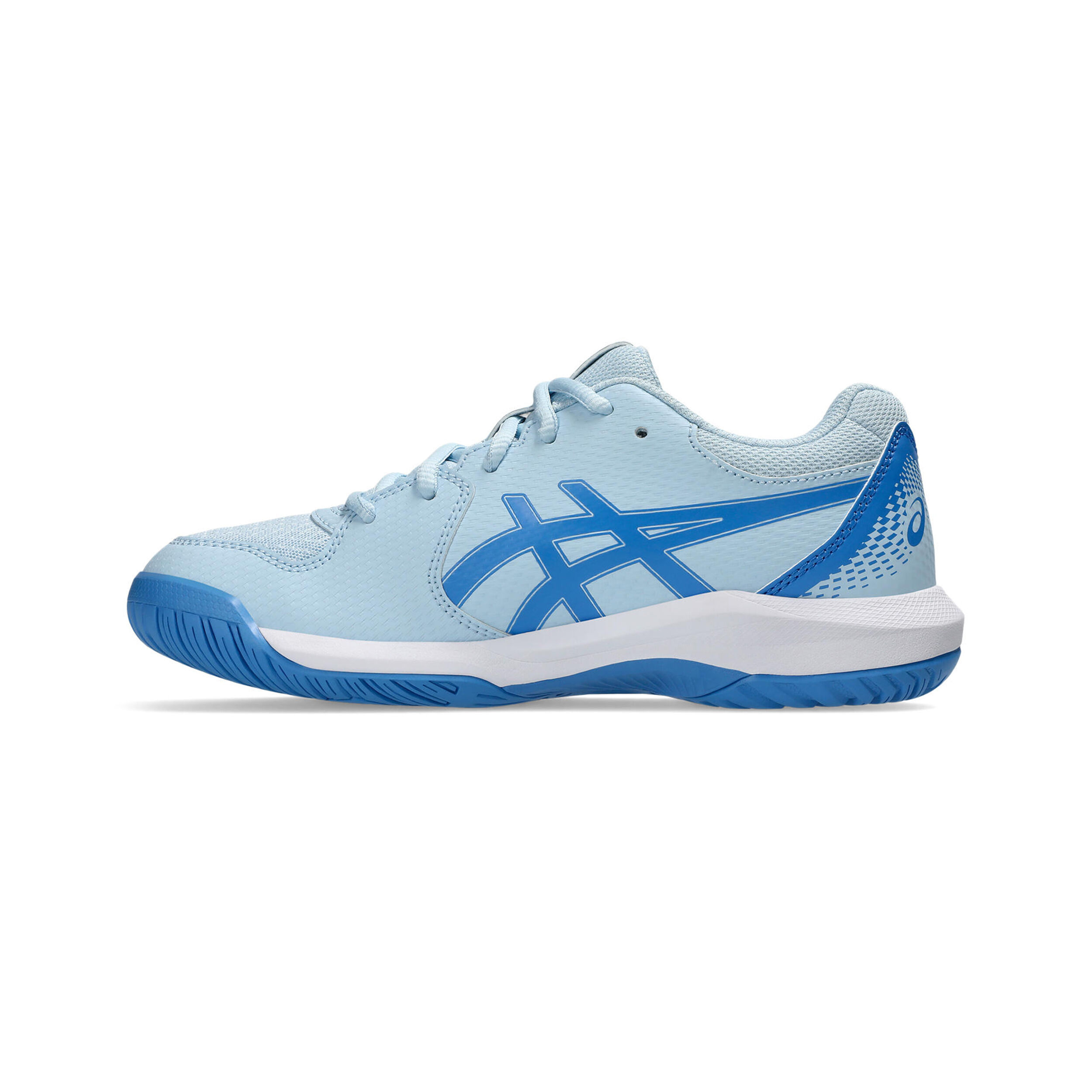 ASICS Gel-Dedicate 8 GS Chaussures Toutes Surfaces Enfants - Bleu Clair , Bleu