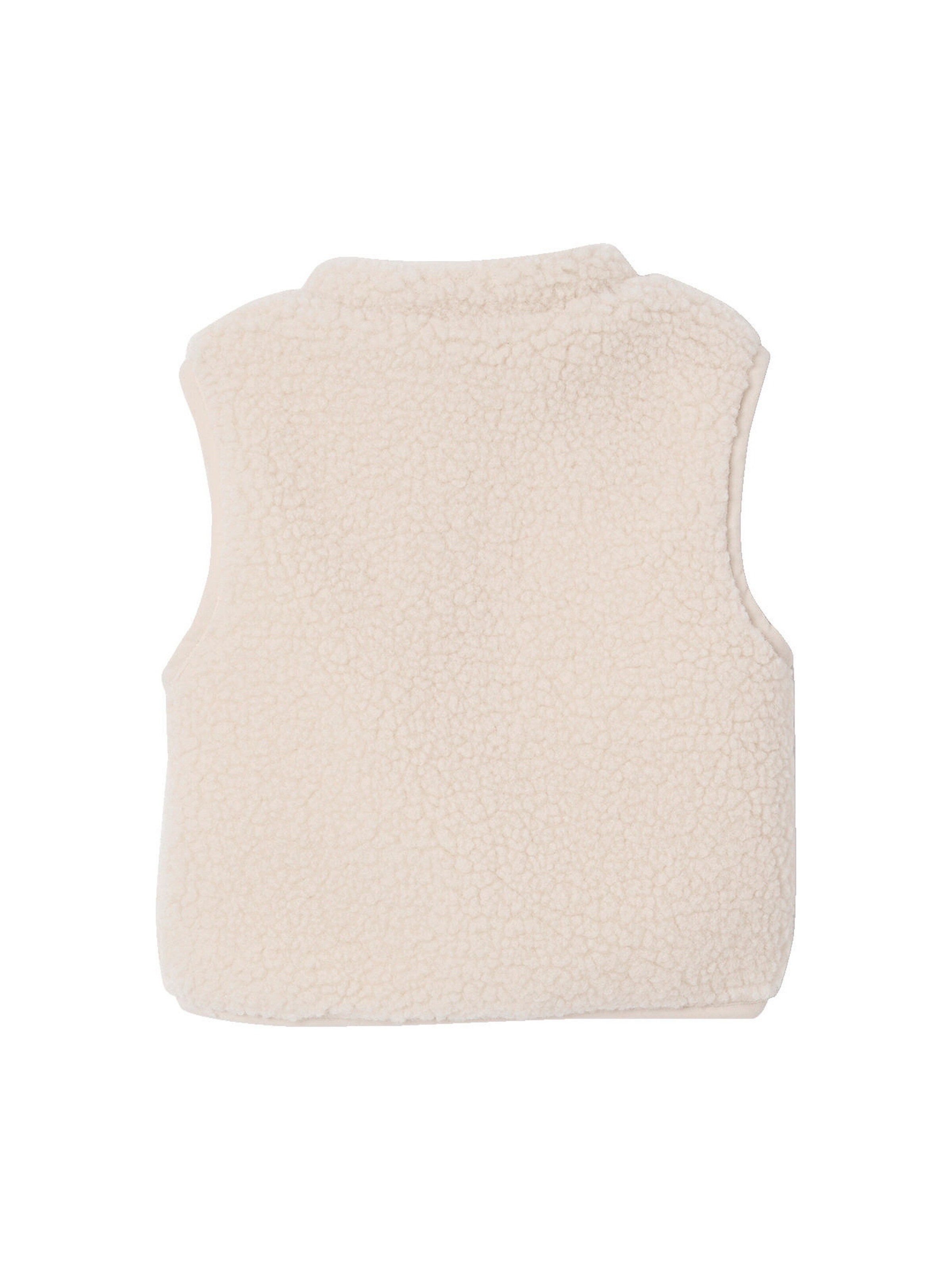 Vertbaudet Baby 3-in-1-Übergangsjacke mit Teddyfleece-Weste salbeigrün