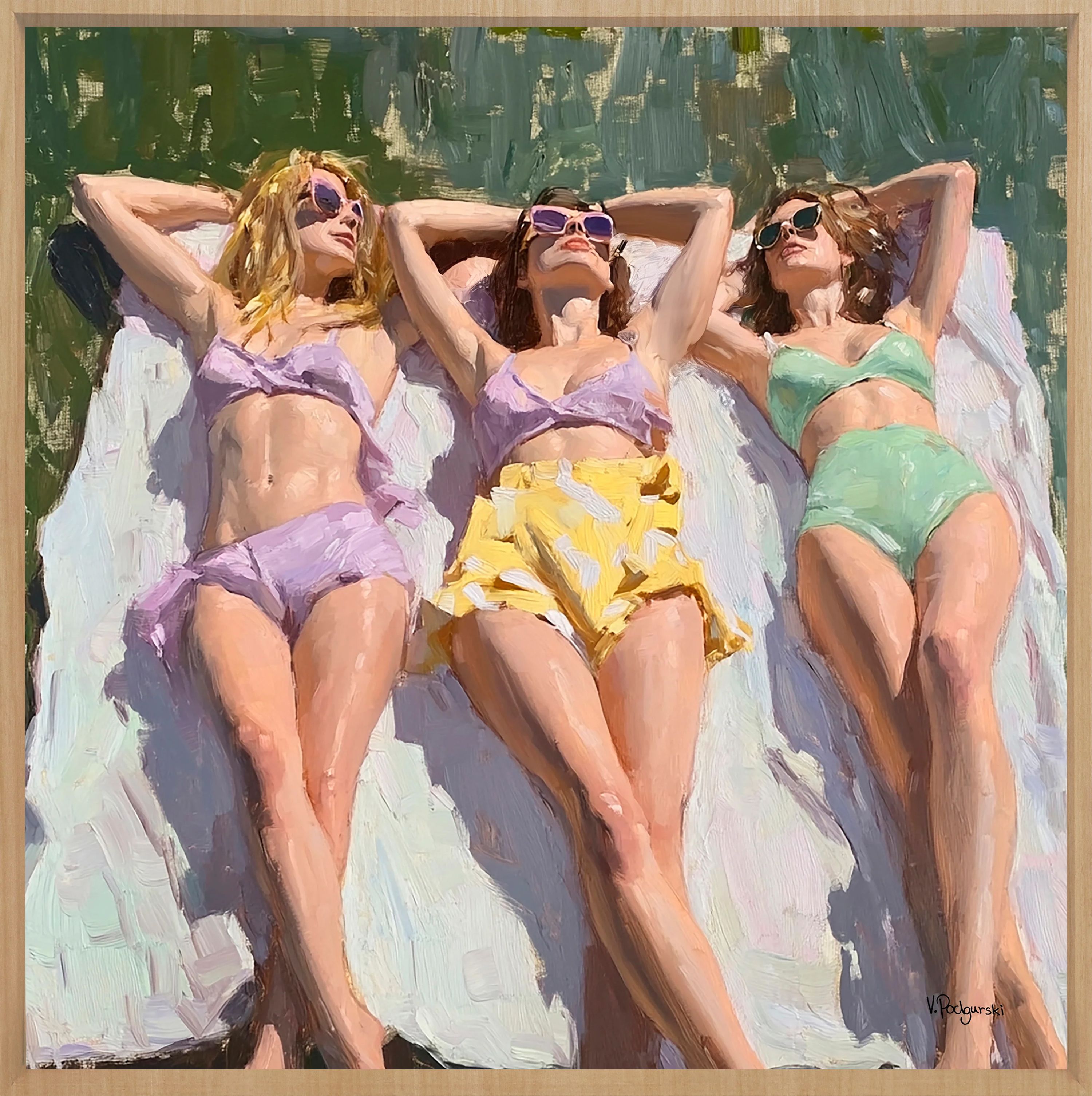 Schilderij Sunlit Bliss