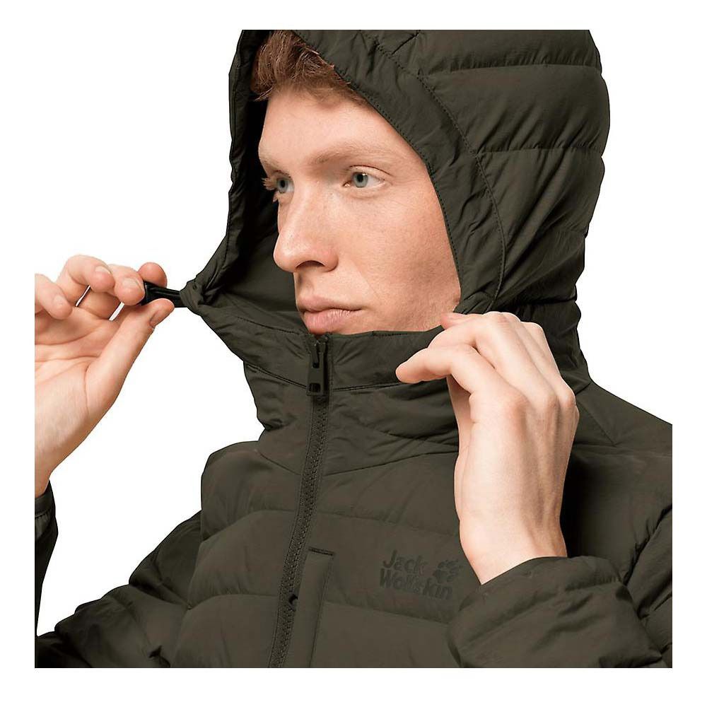 Jack Wolfskin GLOWING MOUNTAIN - Doudoune Homme bonsai green