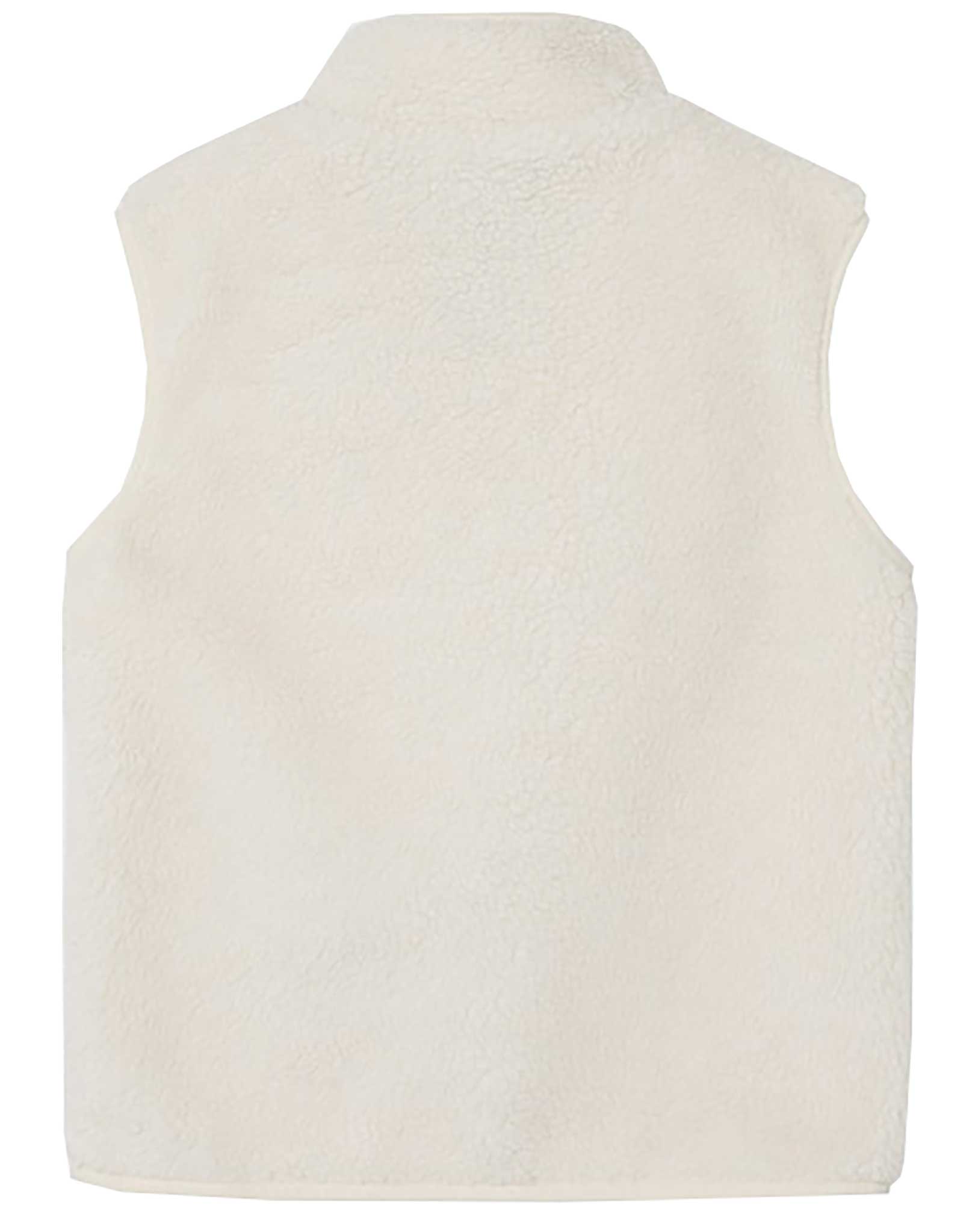 Fleece-Weste NKFMAGOT TEDDY in whitwcap gray
