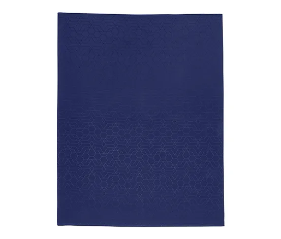 Jacquard-Tischdecke, Übergröße, blau