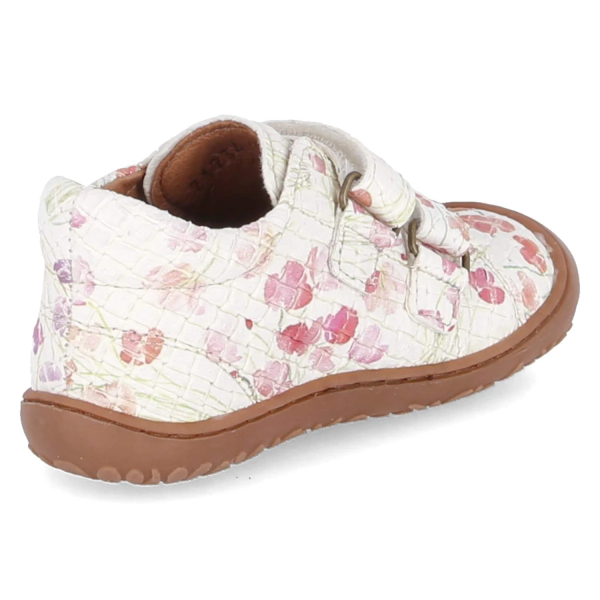 BisgaardKlettschuhe HALE V - flower print white