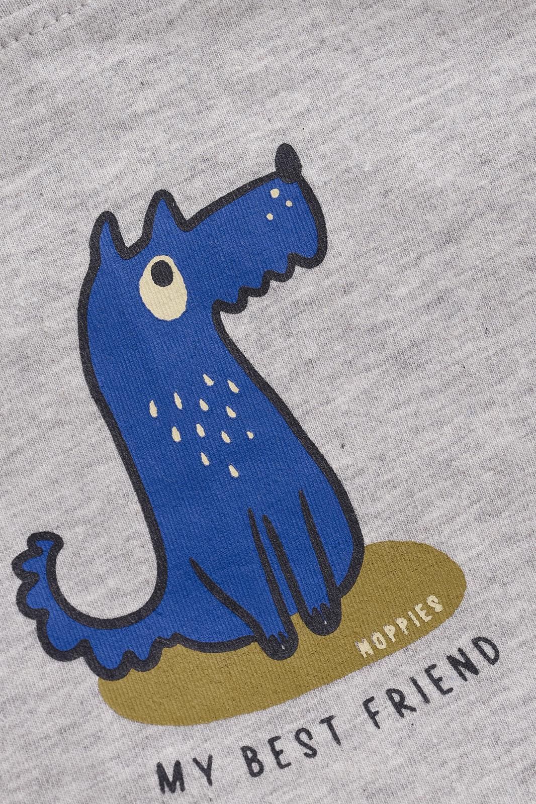 Noppies Baby Longsleeve Shafer - Grey Melange