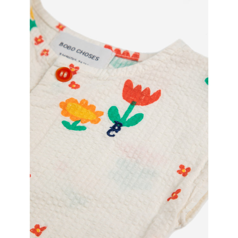 Køb Bobo Choses Offwhite Garden Party All Over Woven Overall