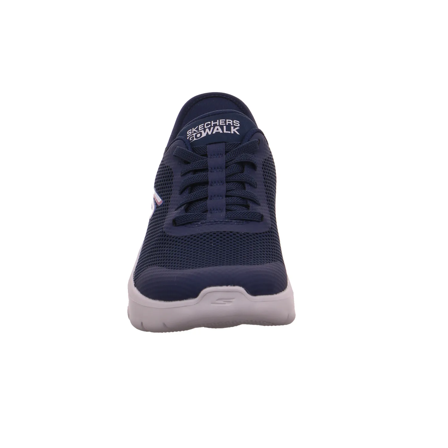 SKECHERS Halbschuhe Sneaker Stoff Blau Synthetik
