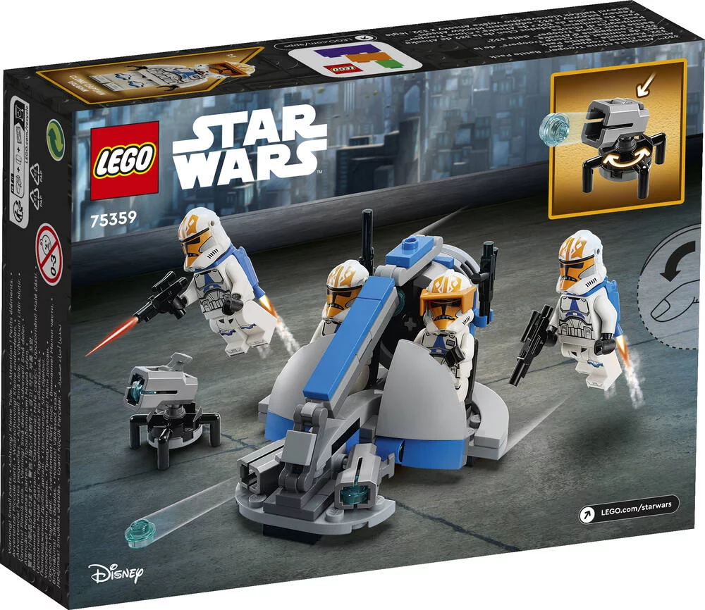 LEGO®STAR WARS™ 75359 - PACK DE COMBAT DES CLONES TROOPERS™ DE LA 332E COMPAGNIE D'AHSOKA