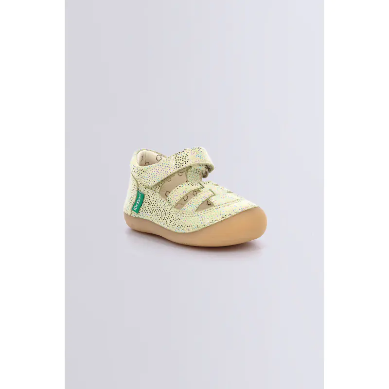 Sushy Jaune argent SALOMÉS Cuir Fille