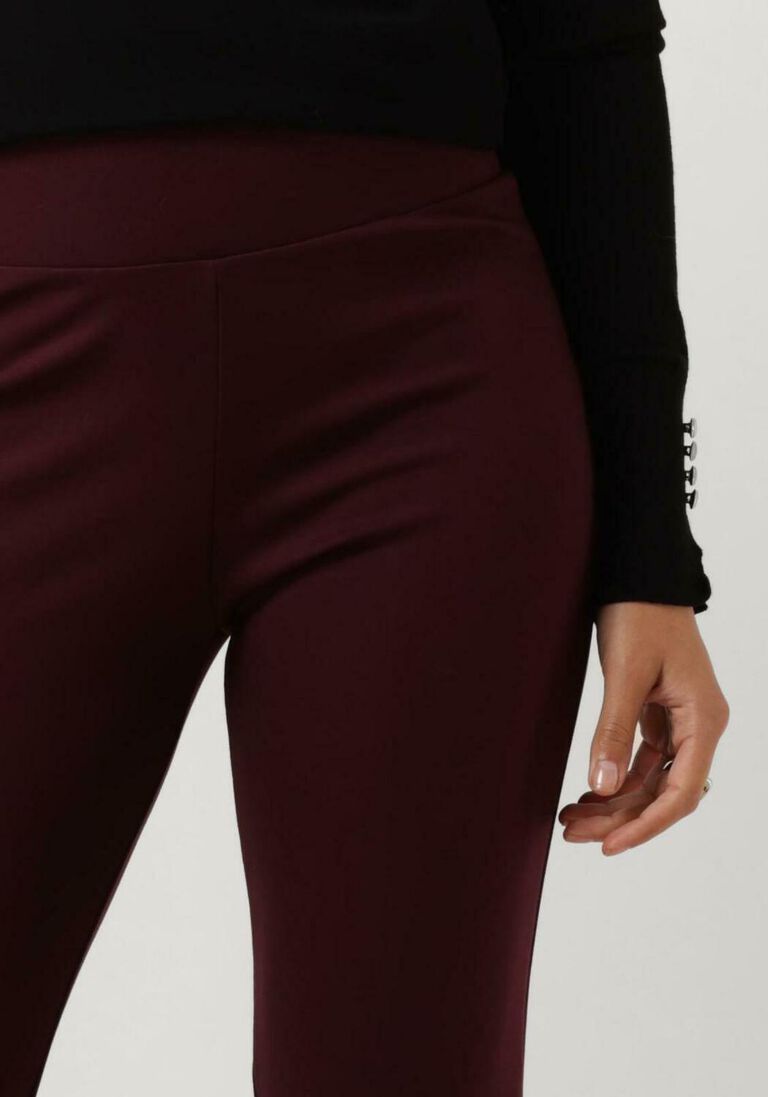 JANSEN AMSTERDAM rode jansen amsterdam flared broek hv407 flaired legging