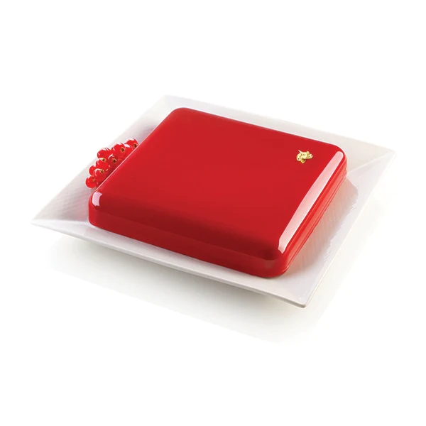 Moule silicone Quadro 21 x 21 x 3,5 cm Silikomart