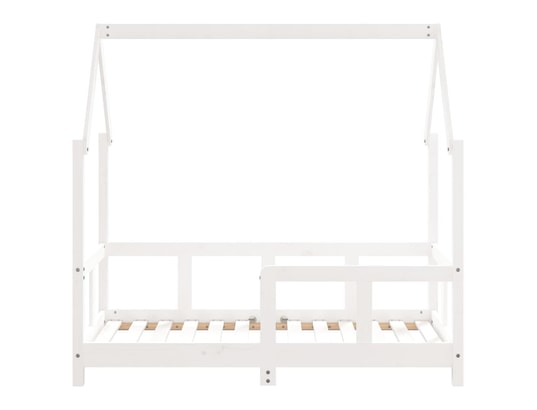 VIDAXL - Lit enfant Cadre de lit pour enfant blanc 70x140 cm bois de pin massif
