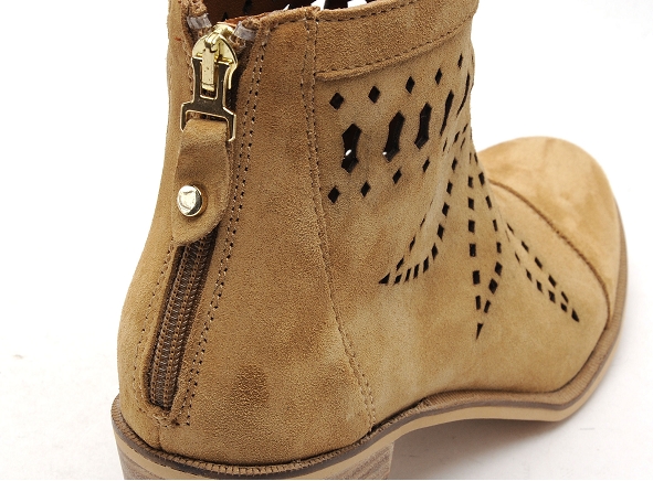 Alpe boots bottine talons femme 5053 marron
