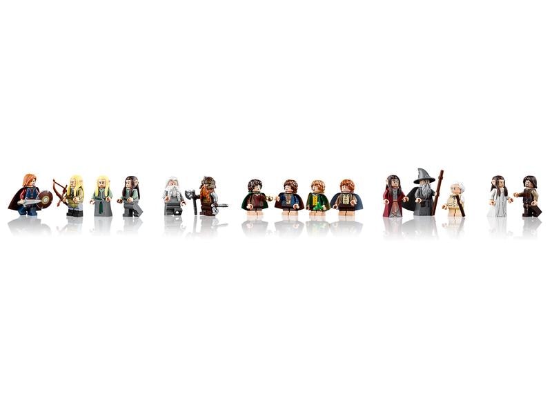 LEGO® Der Herr der Ringe Bruchtal 10316 Grosses Lord of the Rings – Rivendell LEGO-Set