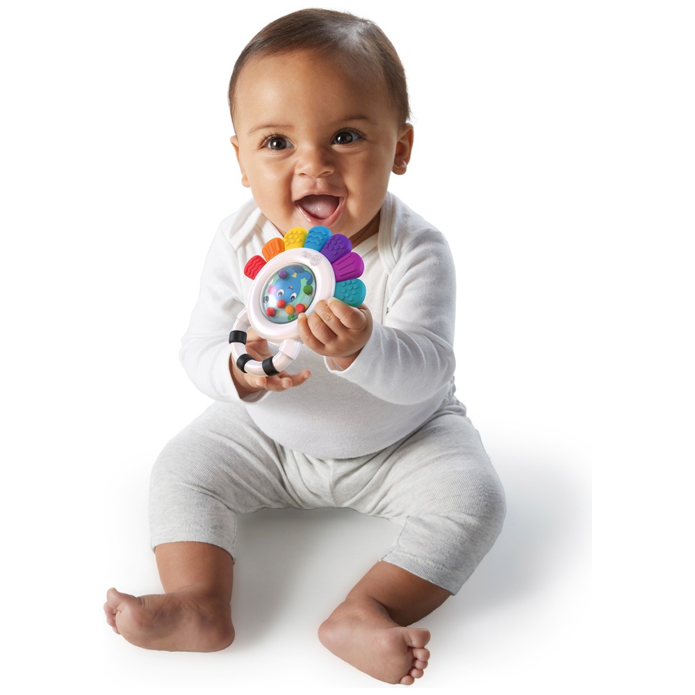 Baby Einstein Outstanding Opus Sensorische Babyrassel und Beißring