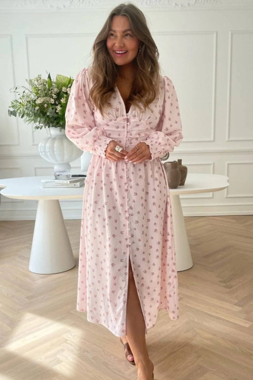 BYIC Adelic Long Dress pink pink