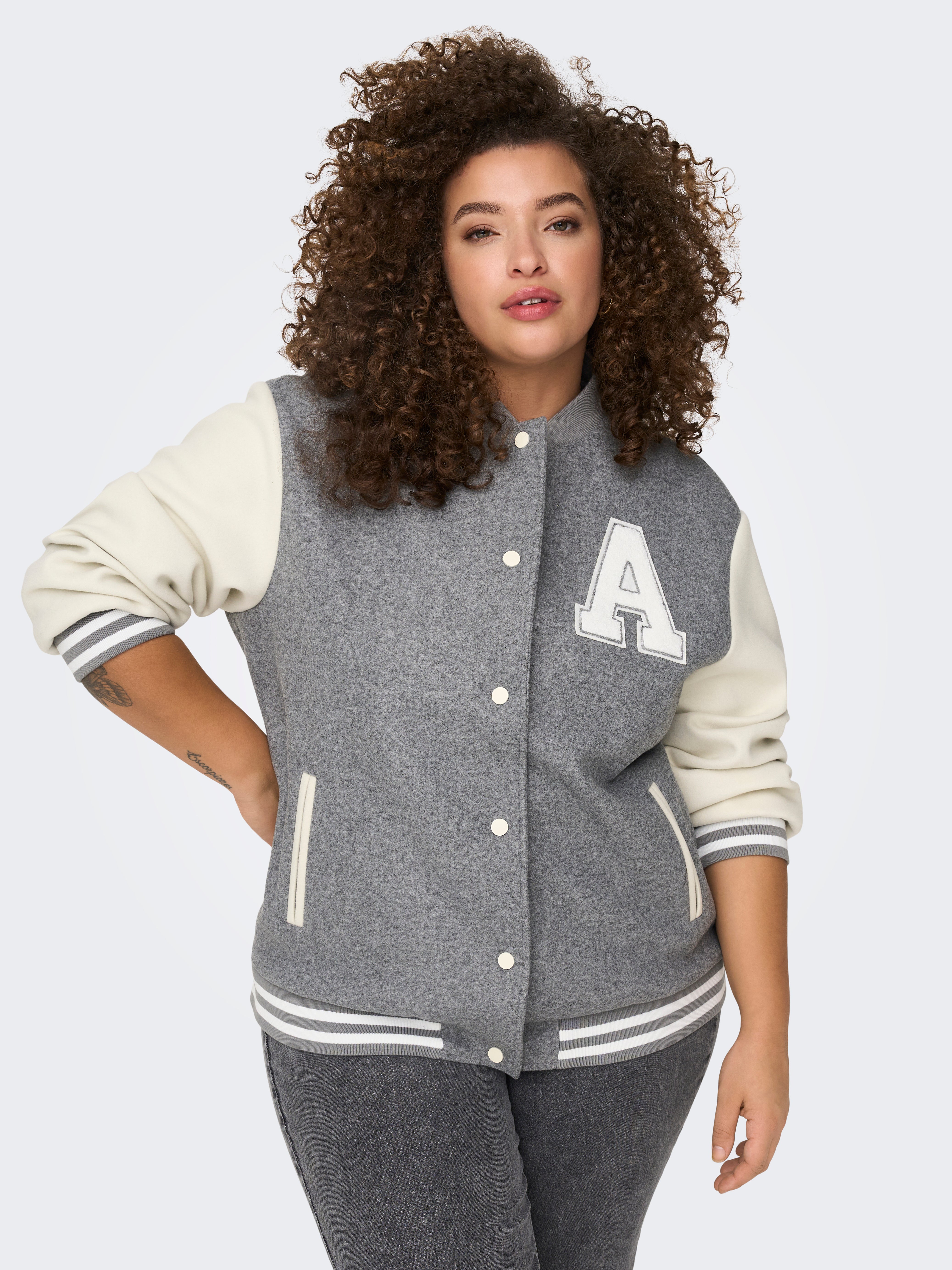 CARSILJA Blousonjacke Medium Grey Melange