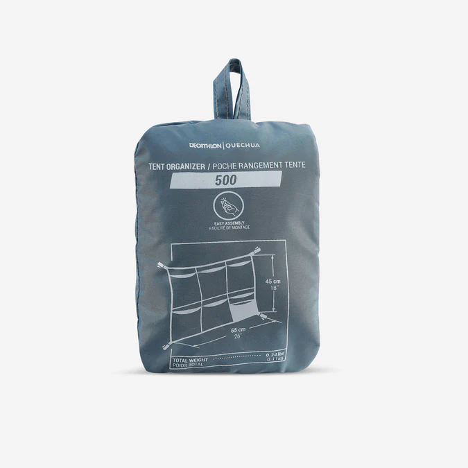 Decathlon Quechua - Organizador Universal para Barraca Quechua com 6 Bolsos