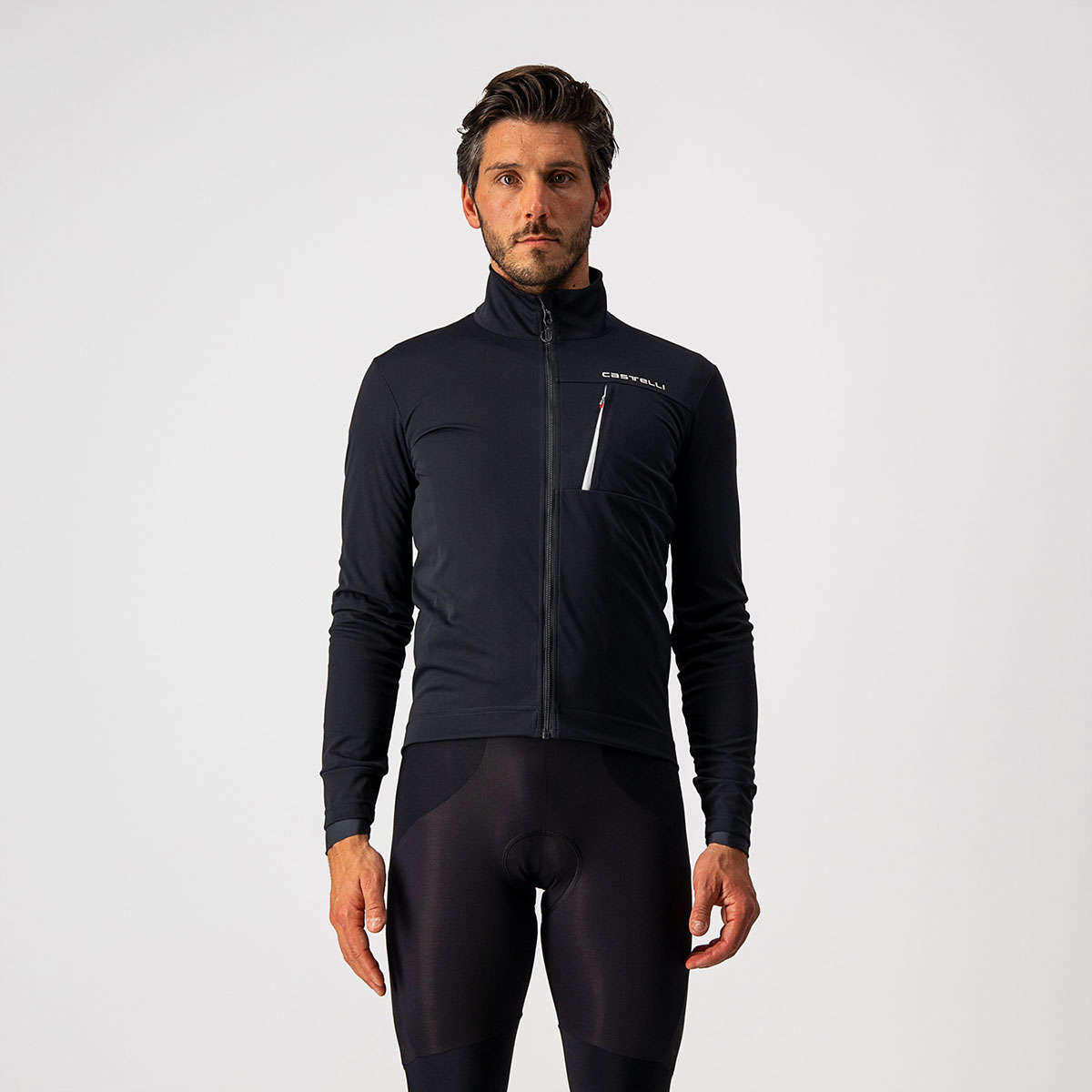 Castelli Go Fietsjack Zwart Heren