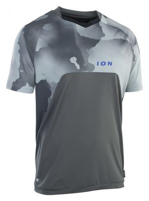 Maillot Manches Courtes ION Traze Amp AFT Gris