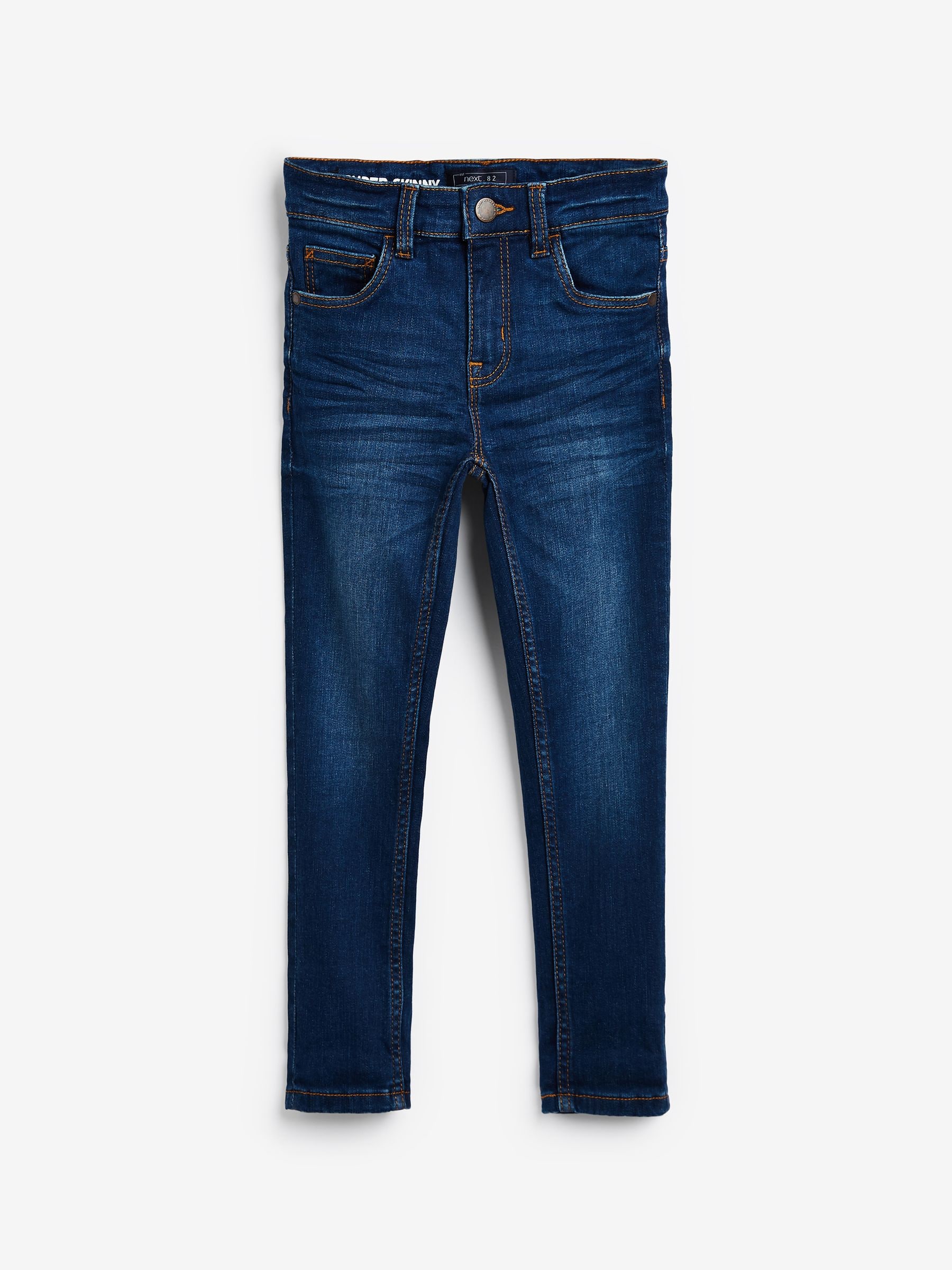 Blauw - Stretchjeans (3-17jr)