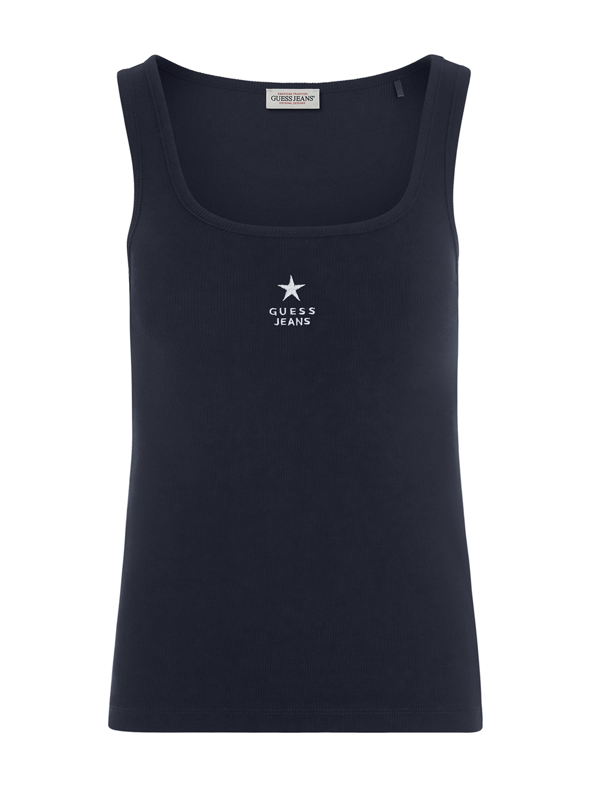 Regata Slim com Bordado de Estrelas