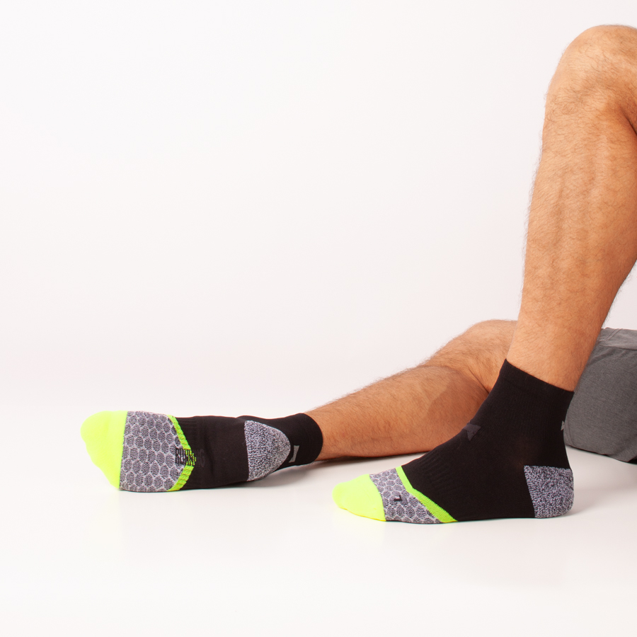 Pacote com 3 pares de meias de corrida Xtreme Technical