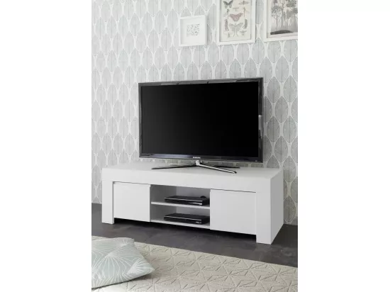 Banc TV CAPRI blanc