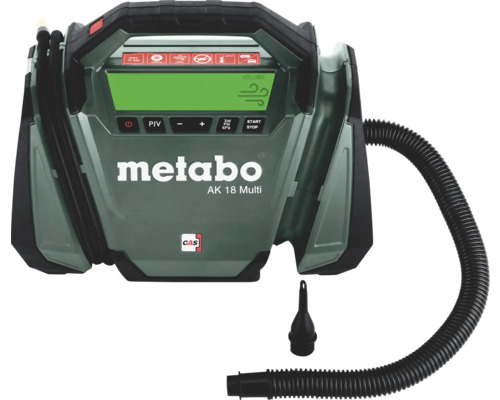 Metabo 11 bar 18 V accucompressor, zonder accu en lader