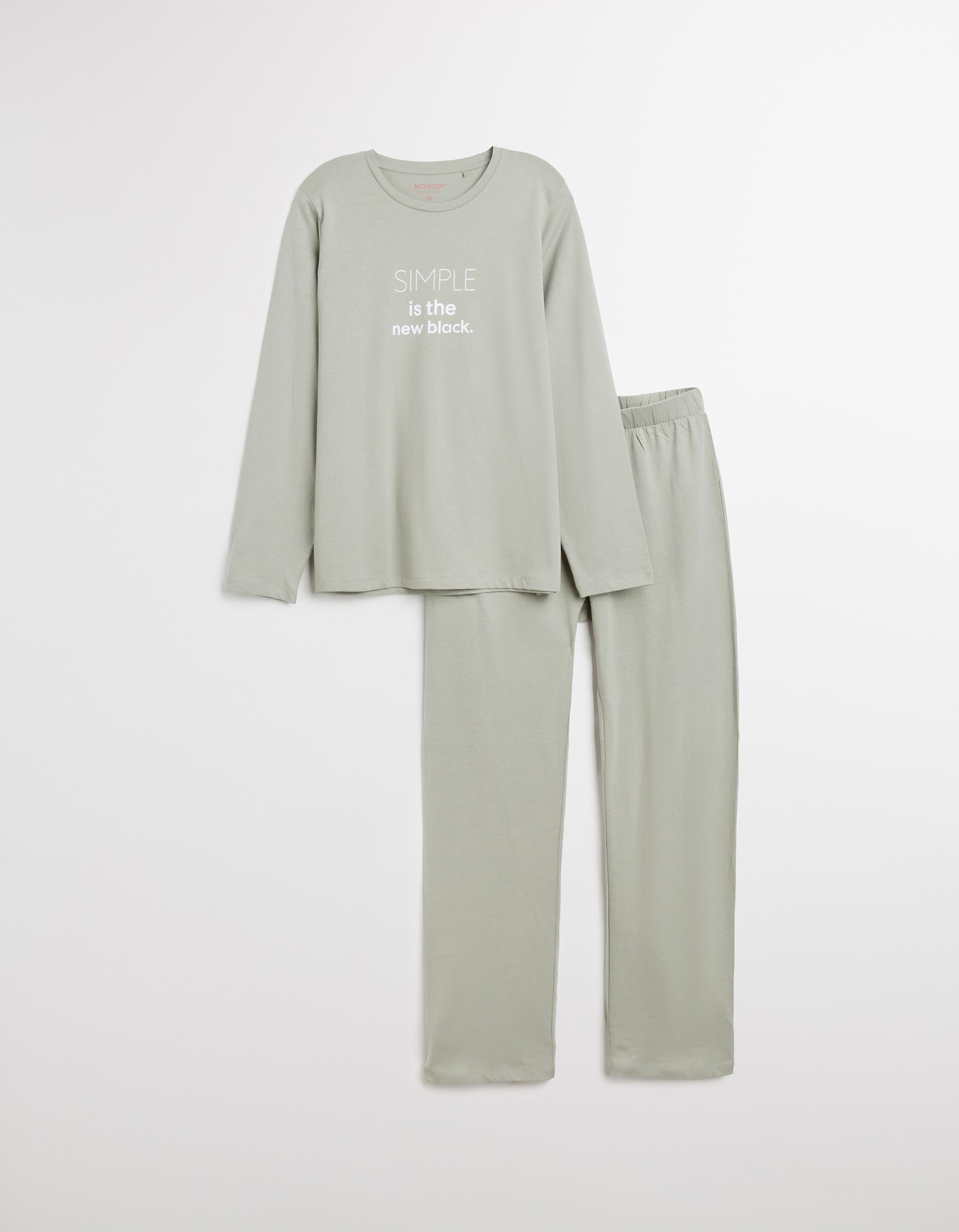 Pijama Jersey, Mulher, Cinzento Claro