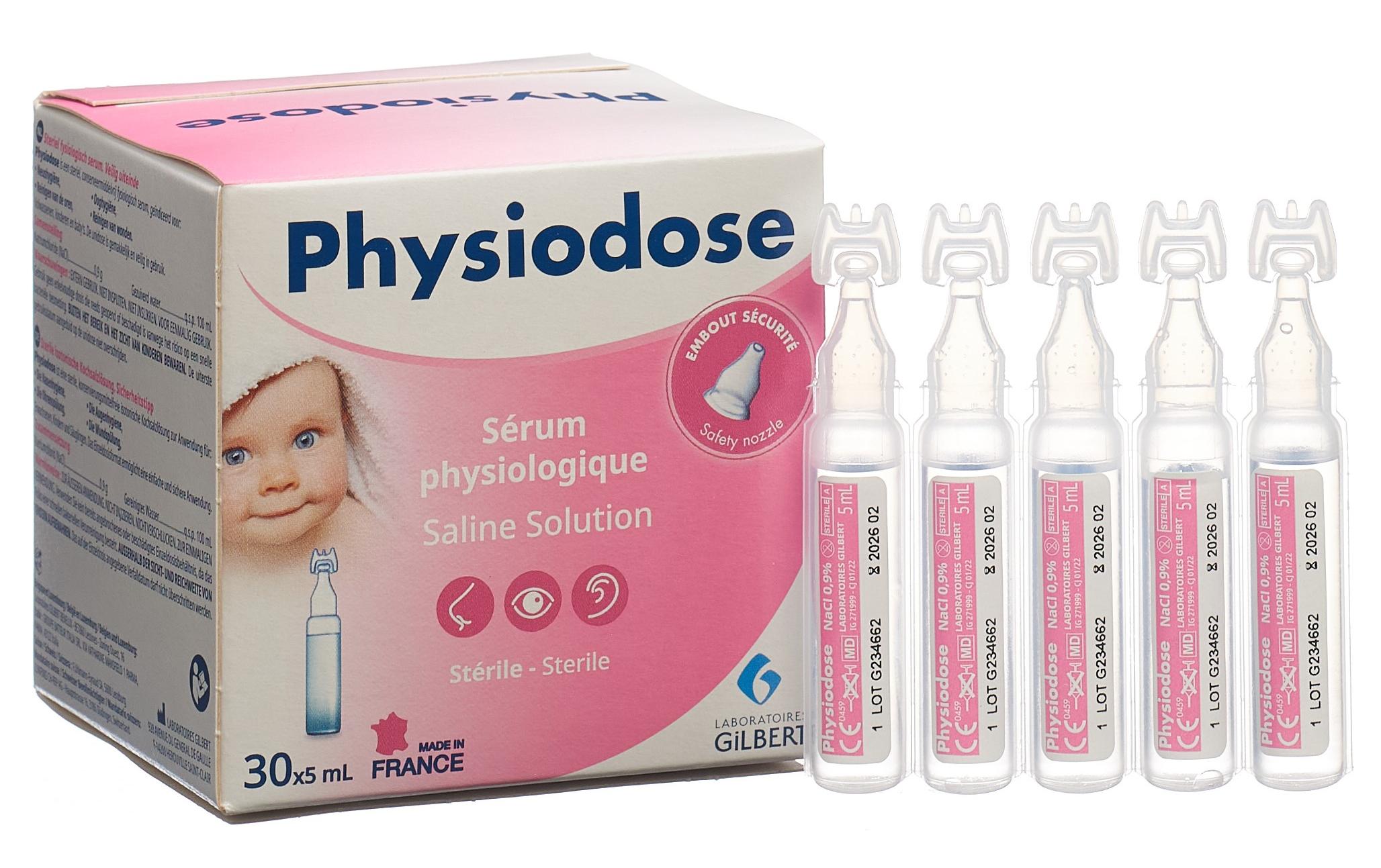Kochsalzlösung steril 30 x 5 mlSterile Kochsalzlösung für die Augen-, Ohren- und Nasenpflege