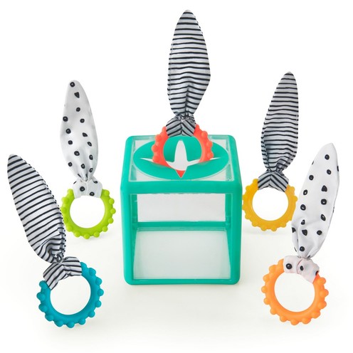 Cube sensoriel Rainbow Ring Drop - Sassy