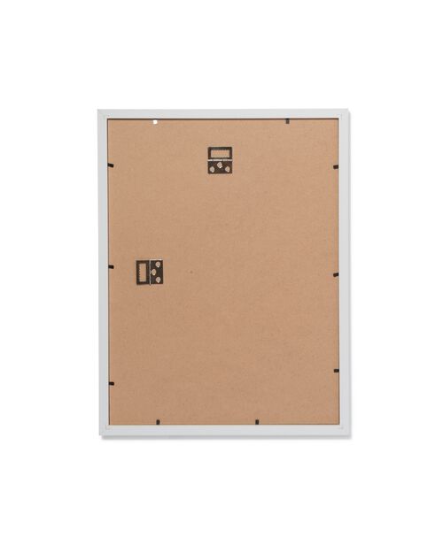 cadre photo bois 30x40 blanc