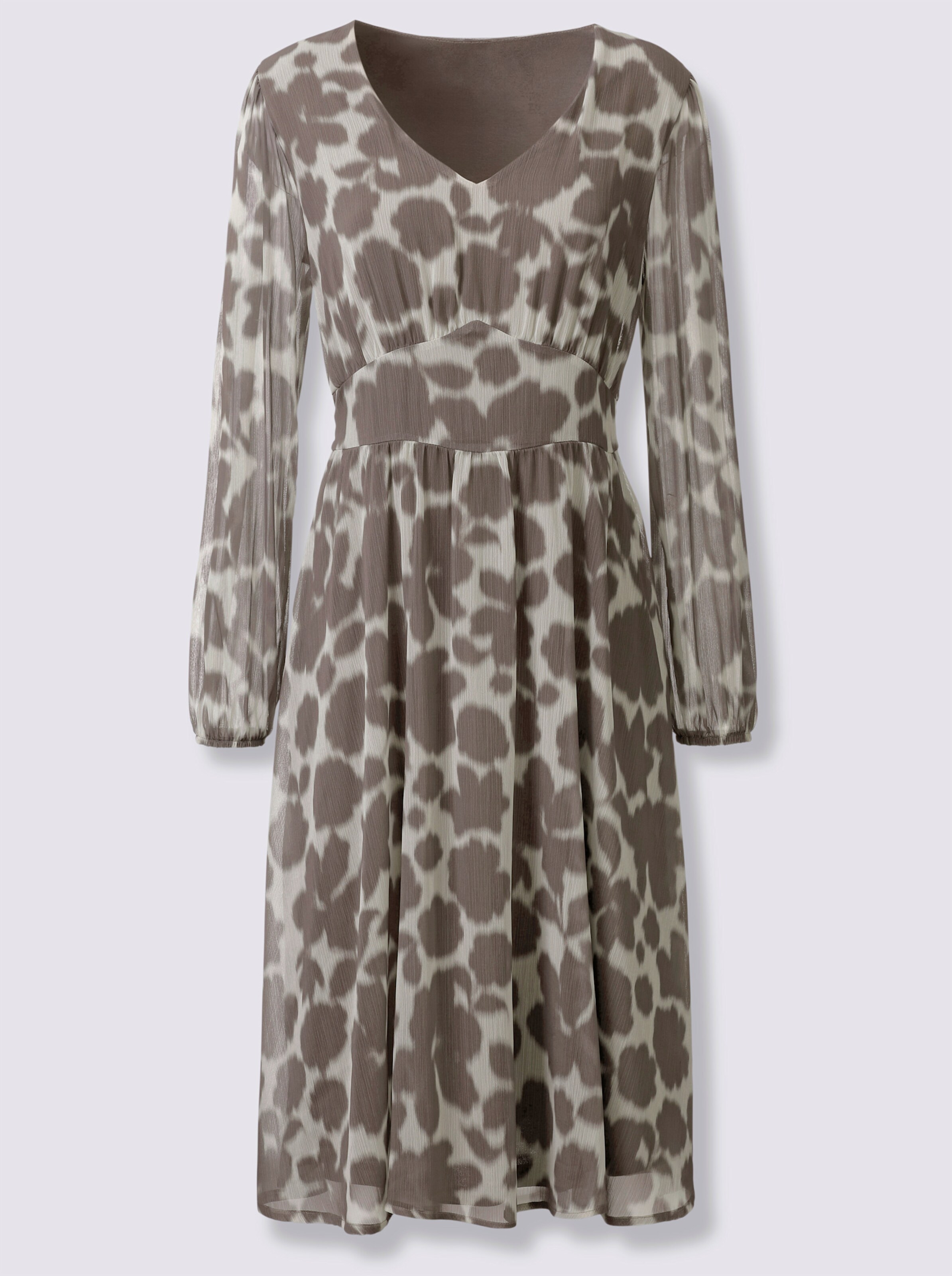 Druck-Kleid