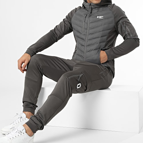 Ensemble De Survetement Yamaa Gris Anthracite