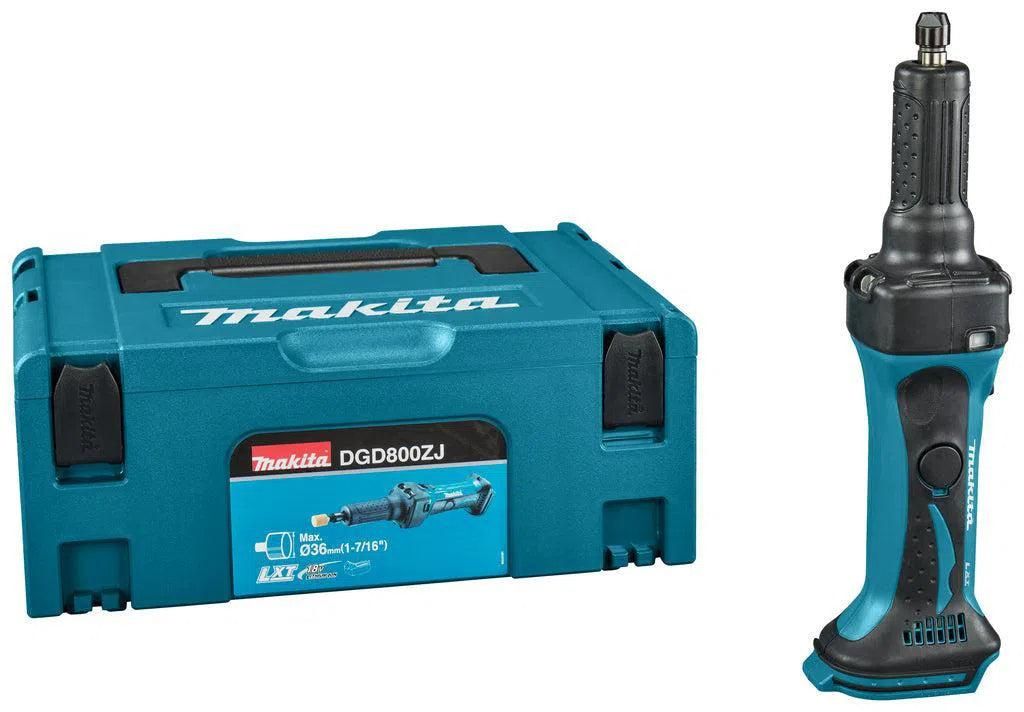 Makita DGD800ZJ Accu Rechte Slijper 18V Basic Body in Mbox