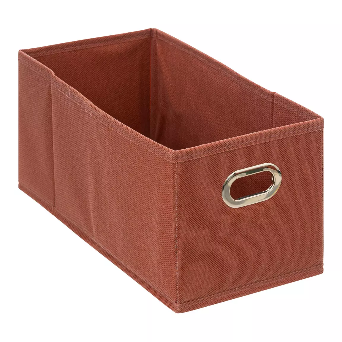 Panier de rangement (15 x 31 cm) Helena Terre de Sienne