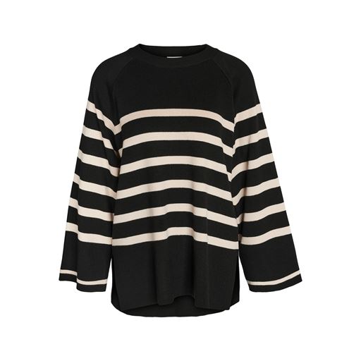 Noisy May Fifi Striktrøje, Sort, XL