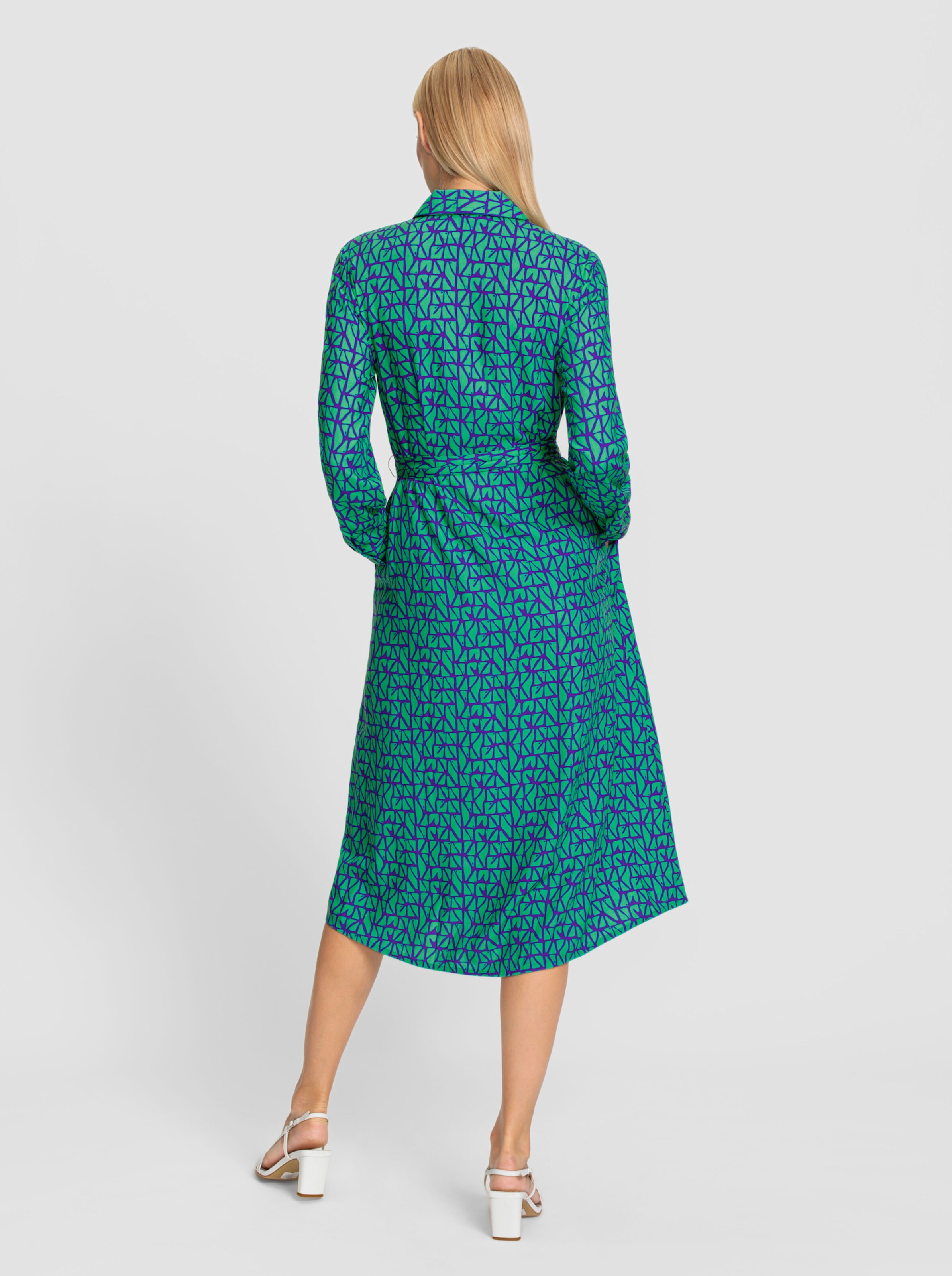 Druck-Kleid