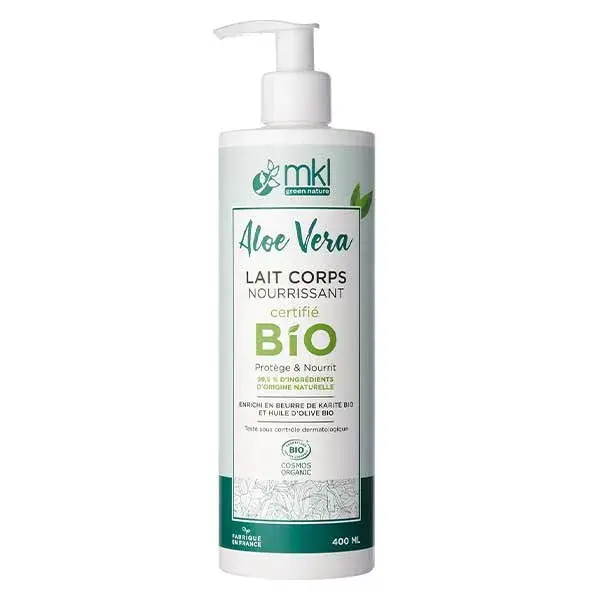 MKL Green Nature Aloe Vera Lait Corps Bio 400ml